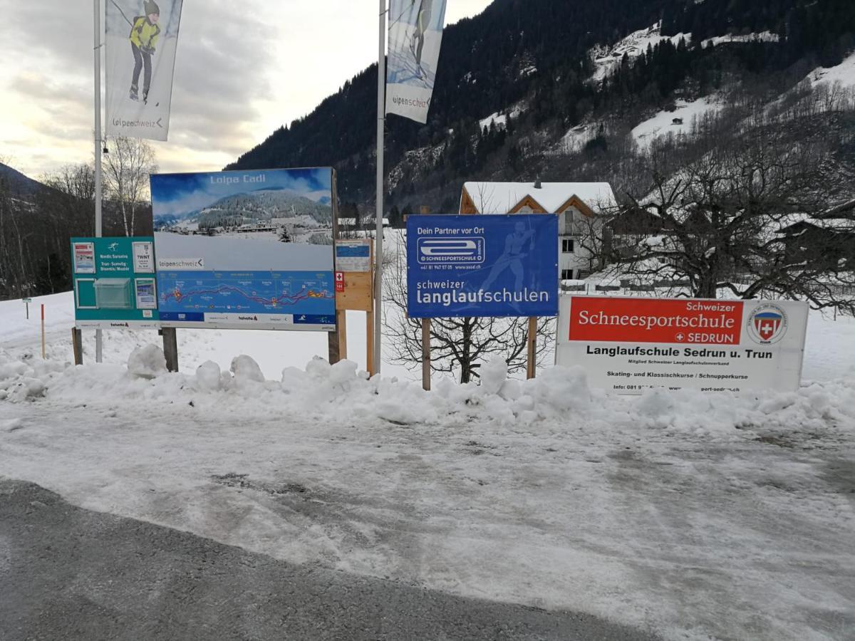 Casa Steilalva - Grosszuegiges Chalet Fuer Erholsamen Familienurlaub Surrein Dış mekan fotoğraf